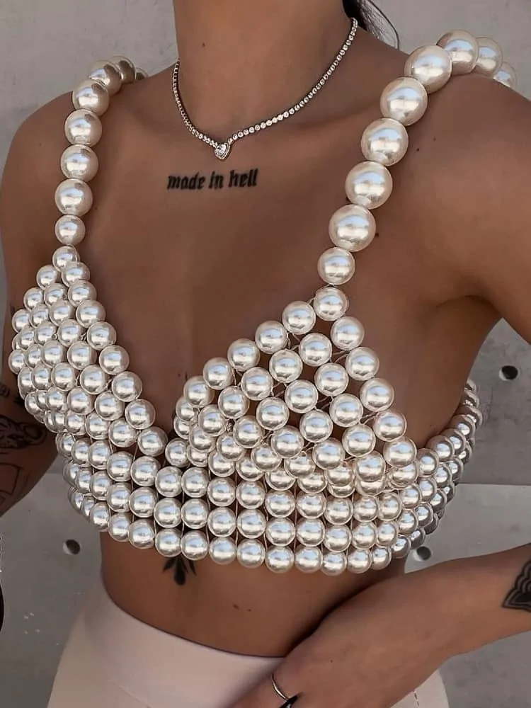 TOP WITH PEARLS - PEARLIQUE