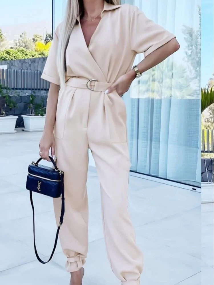 BEIGE JUMPSUIT - BALIS