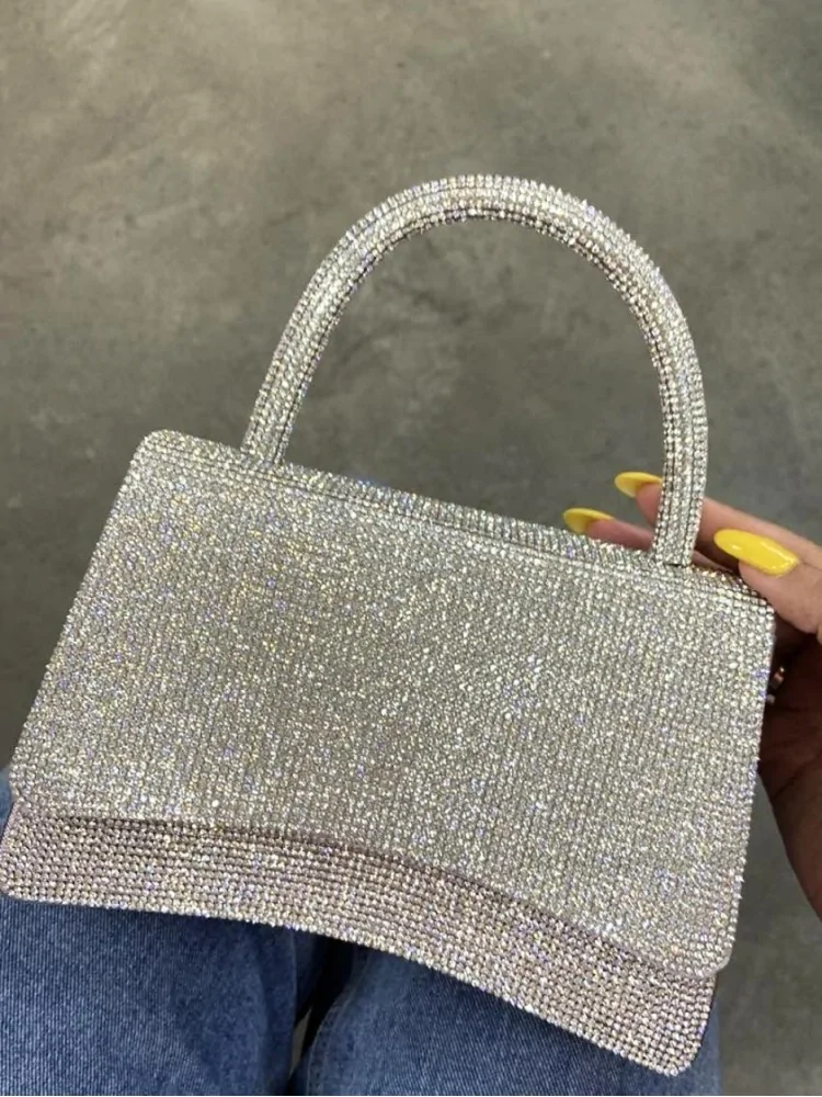 BAG WITH RHINESTONES - GOSSIP