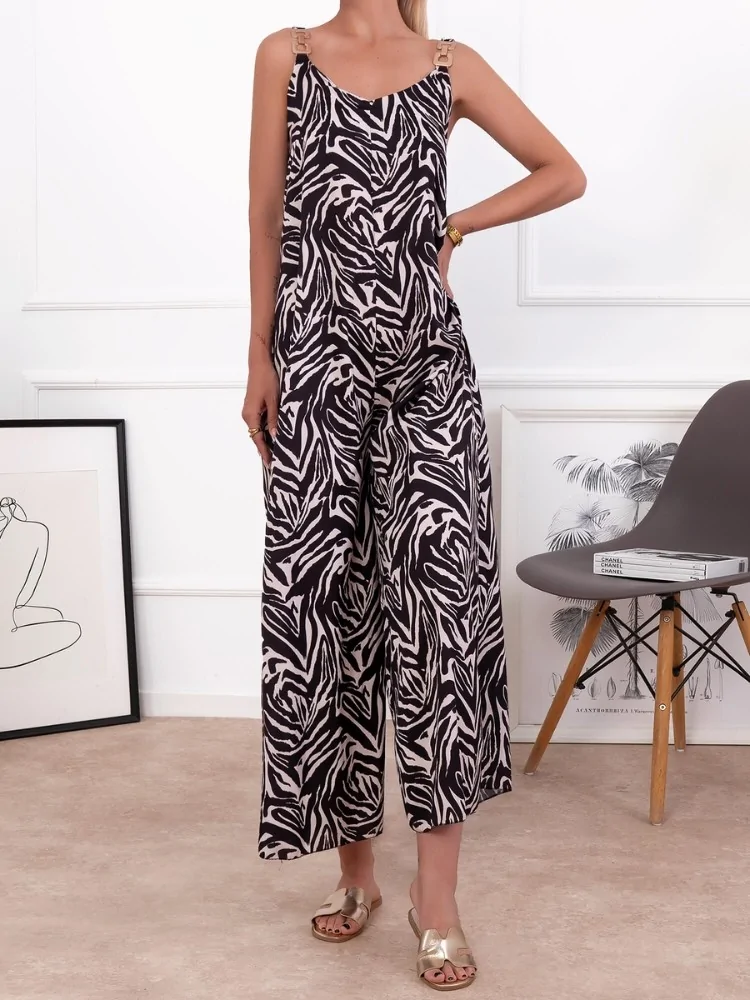 ZEBRA JUMPSUIT - VIVID