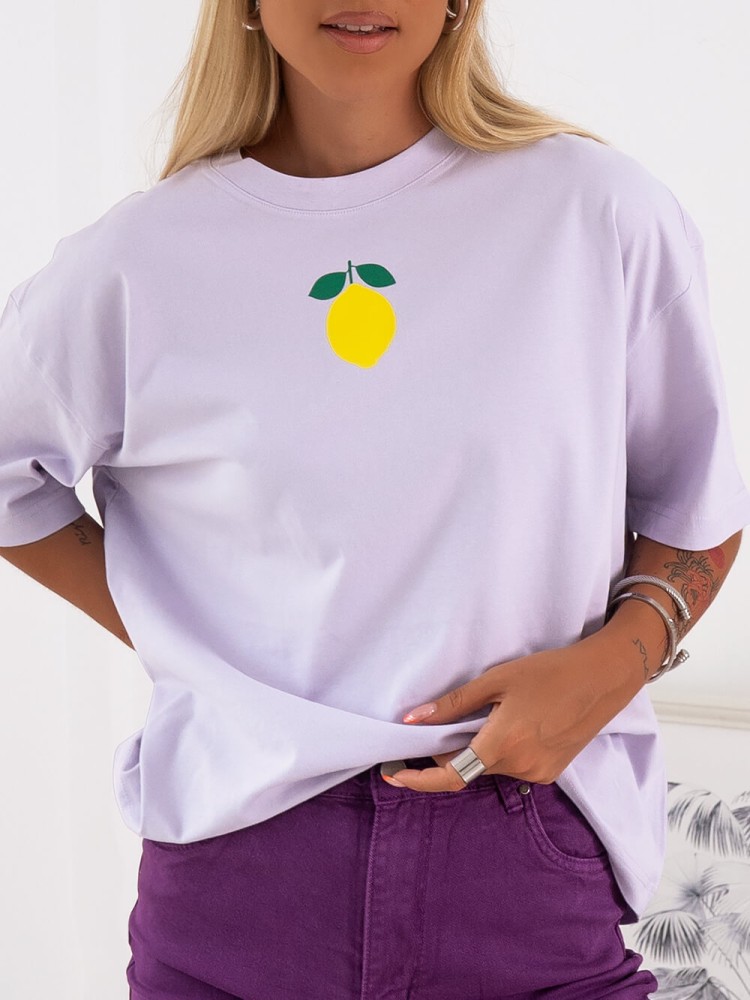 TSHIRT ΛΙΛΑ ME ΛΕΜΟΝΙ -...