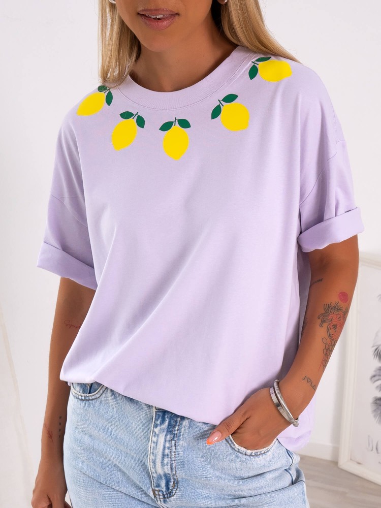 TSHIRT ΛΙΛΑ ME ΛΕΜΟΝΙΑ -...