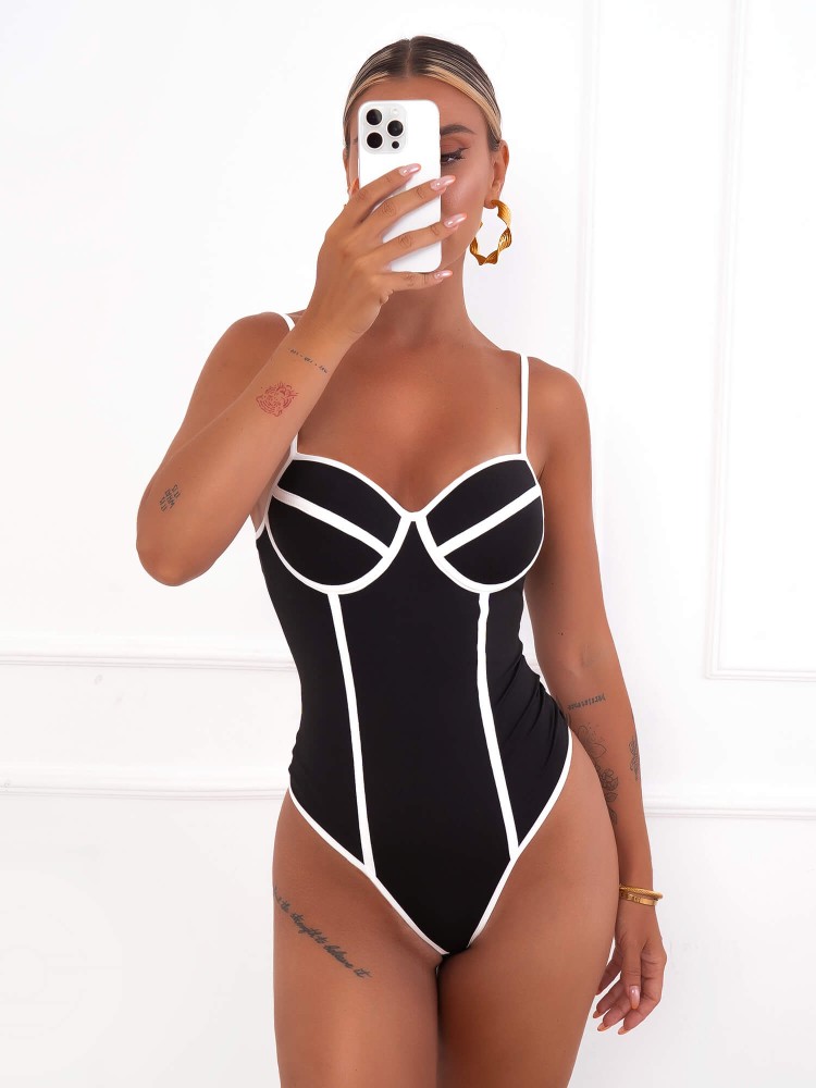BLACK BODYSUIT - MYRTO