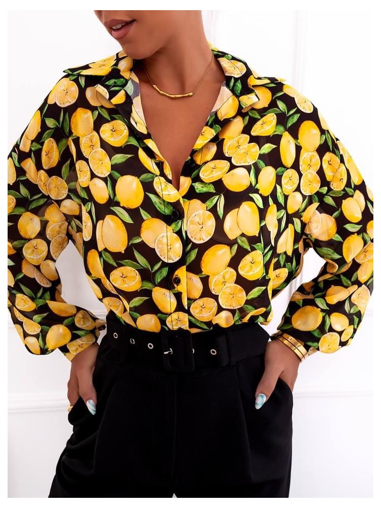 BLACK SHIRT - LEMONPIE