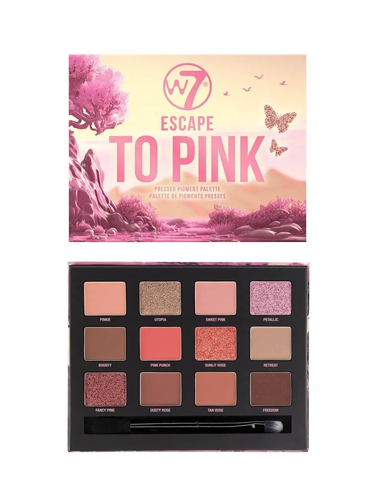 W7 PALETTE ESCAPE TO PINK