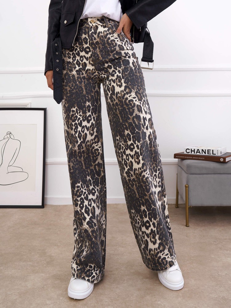 LEOPARD JEANS - ZOUBI