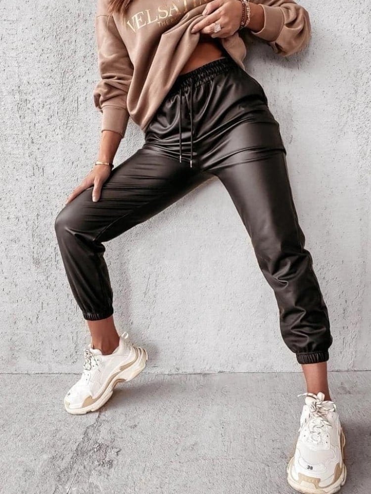 LEATHER PANTS - MIMI