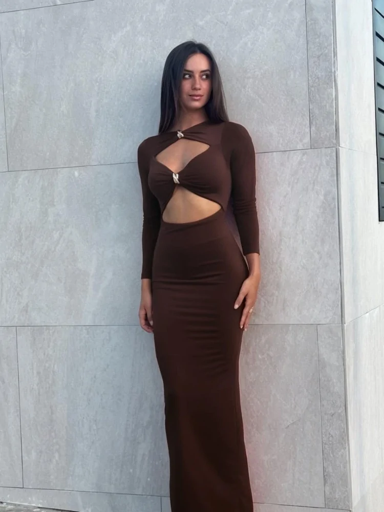 LONG SLEEVED DRESS - TRUE