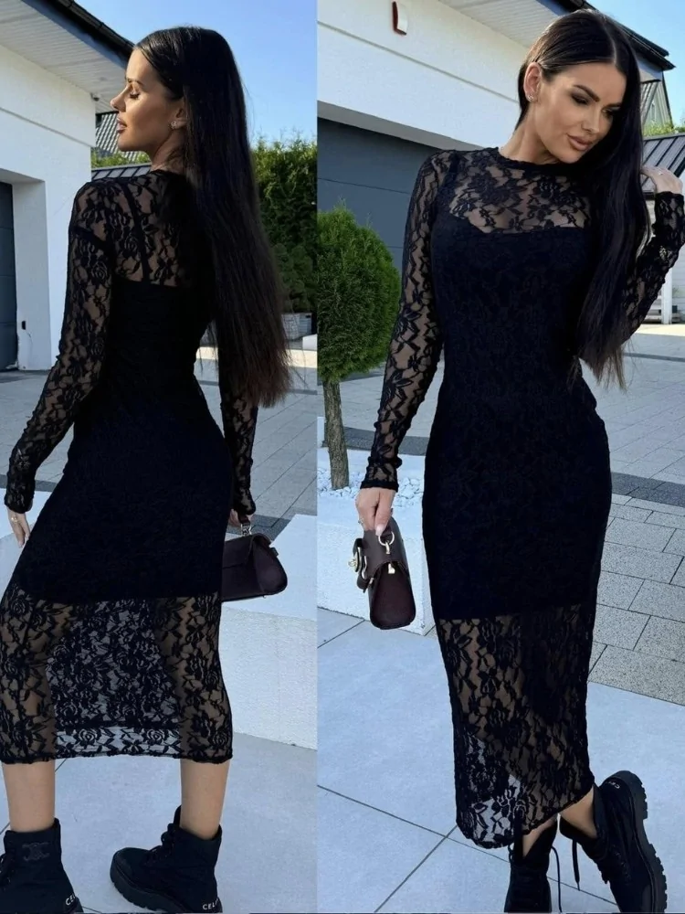 BLACK DRESS - MORALIA