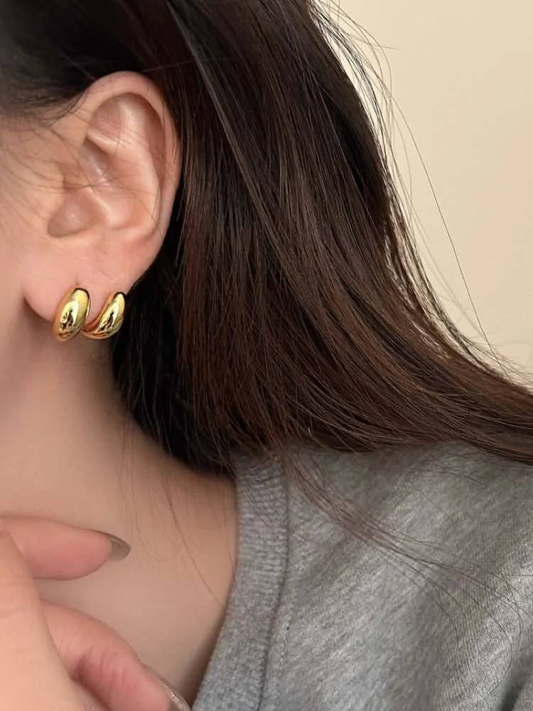 HOOP EARRINGS - DUBBLE