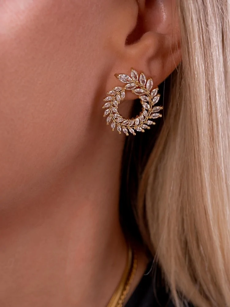 GOLD EARRINGS - STEFANI