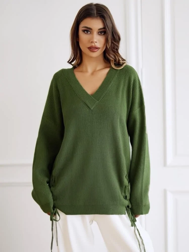 KNITTED BLOUSE - CALABLANCA