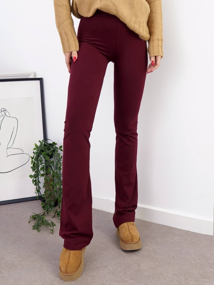 RIBA BORDEAUX BELL LEGGINGS