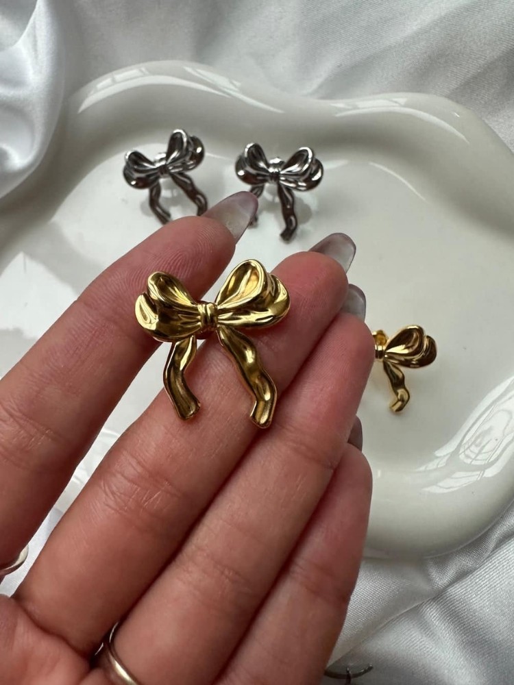EARRINGS BOW - CANDY