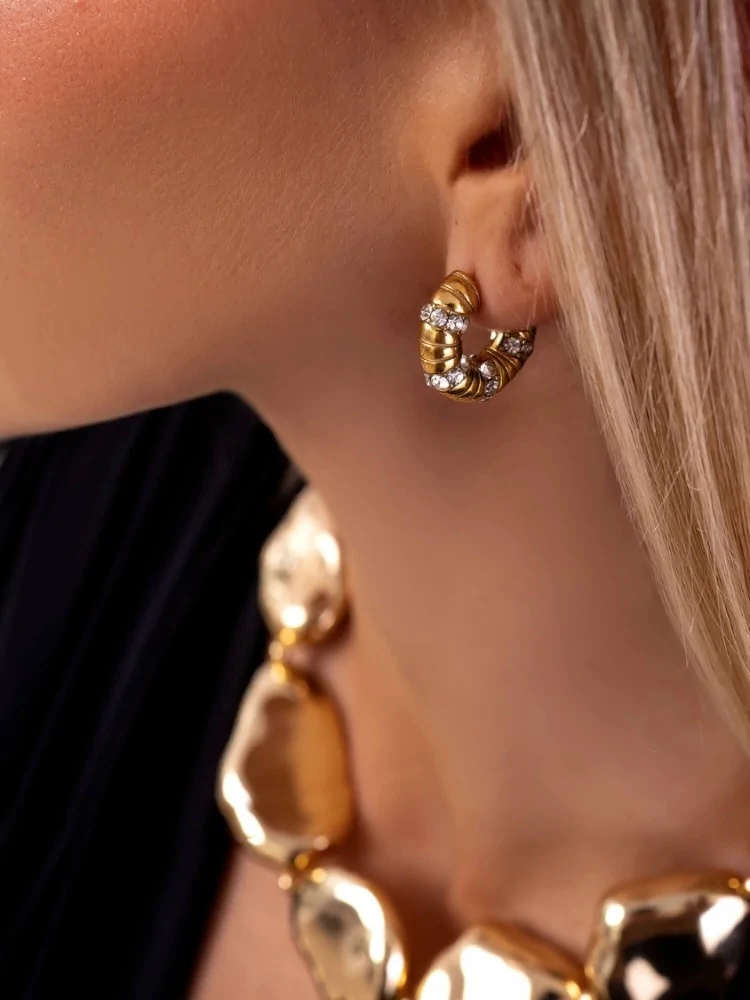 GOLD EARRINGS - TWINKLE