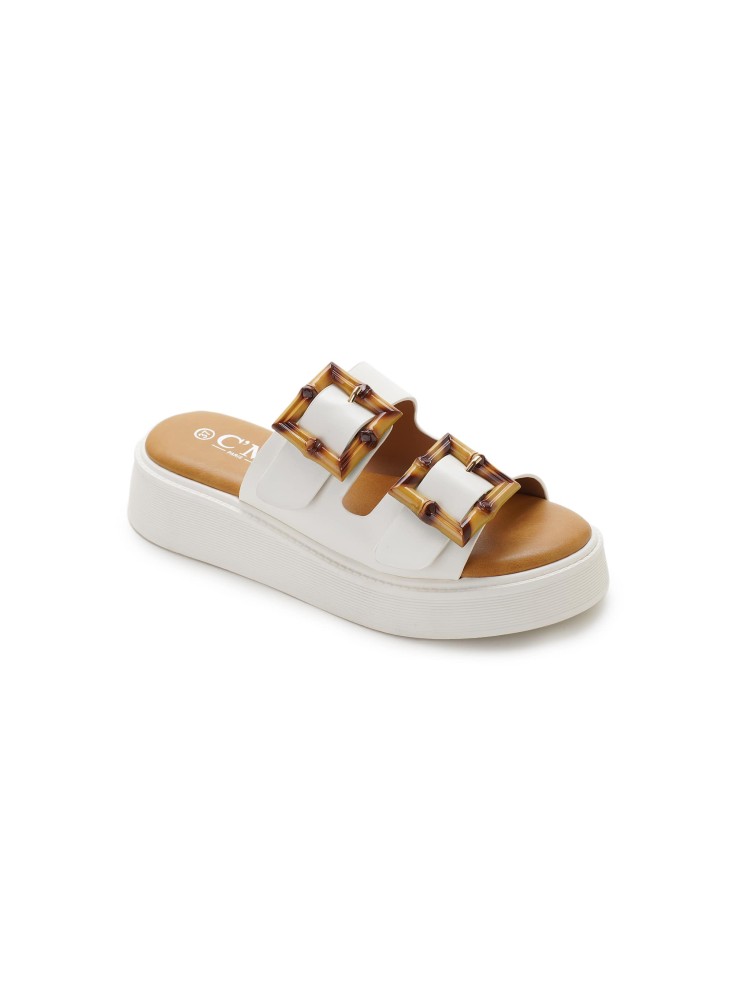 ΛΕΥΚΕΣ FLATFORM ΠΑΝΤΟΦΛΕΣ -...
