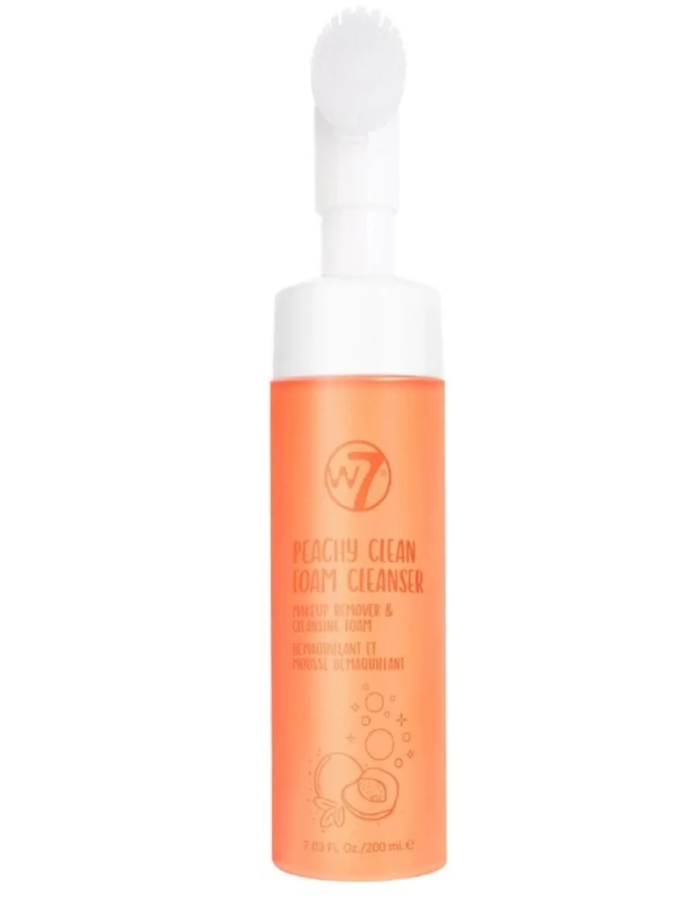 W7 PEACHY FOAM CLEANSER