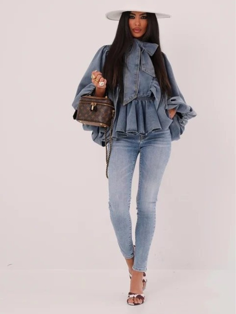 SKY BLUE JEANS - MAISY