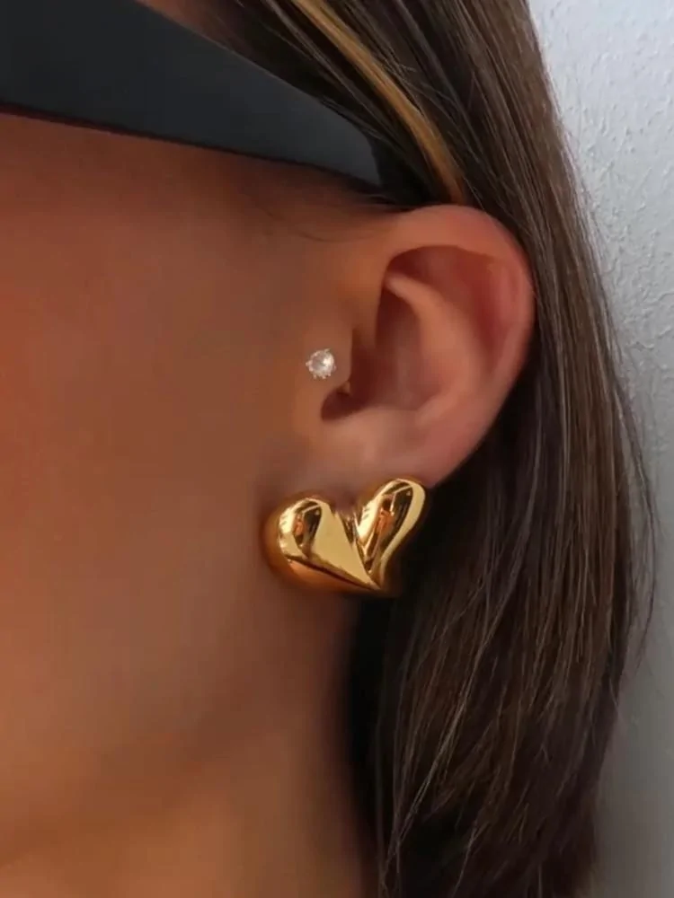 HEART EARRINGS - JULIET