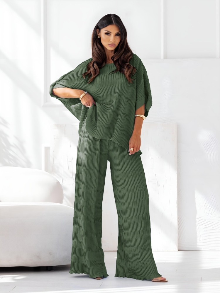 PANTS AND BLOUSE SET - GOFRETA