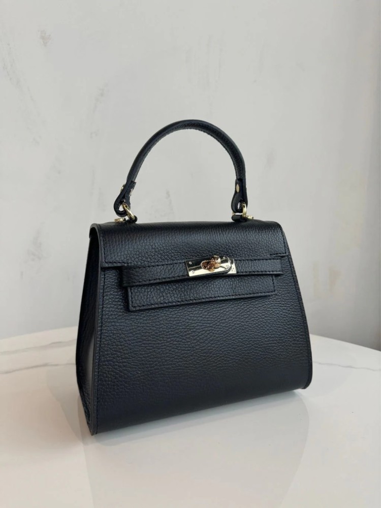 LEATHER BAG - SNAP