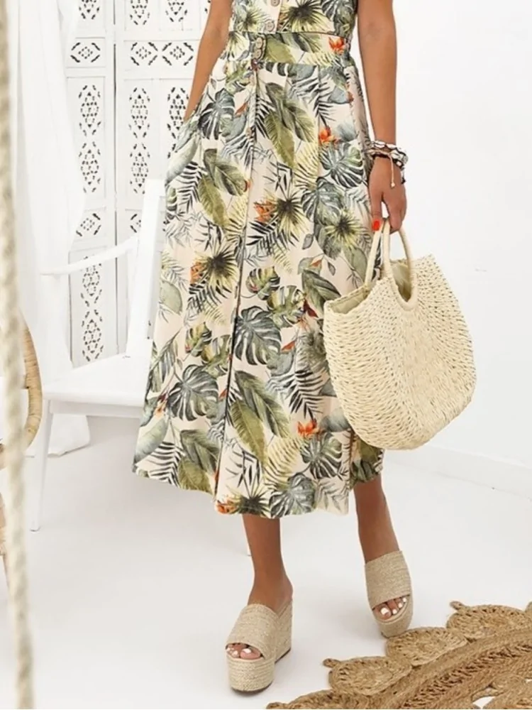 TROPICANA LINNEN SKIRT
