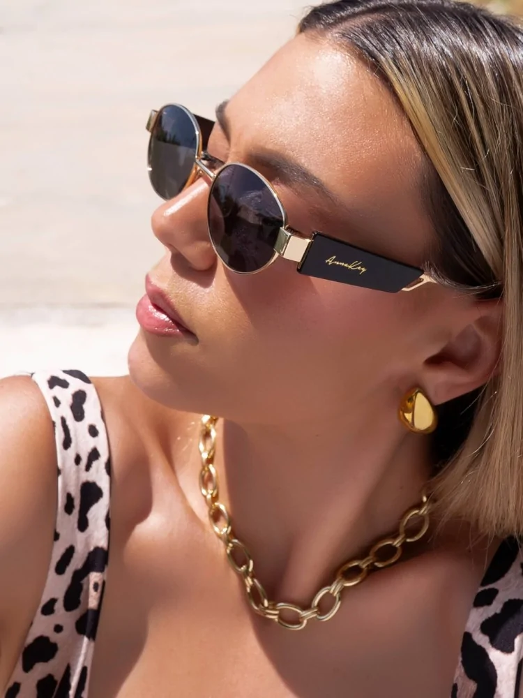 ANNAKEY PARIS BLACK SUNGLASSES