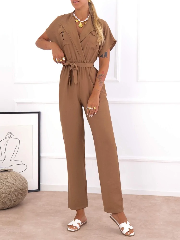 CAMEL JUMPSUIT - RODANTHI