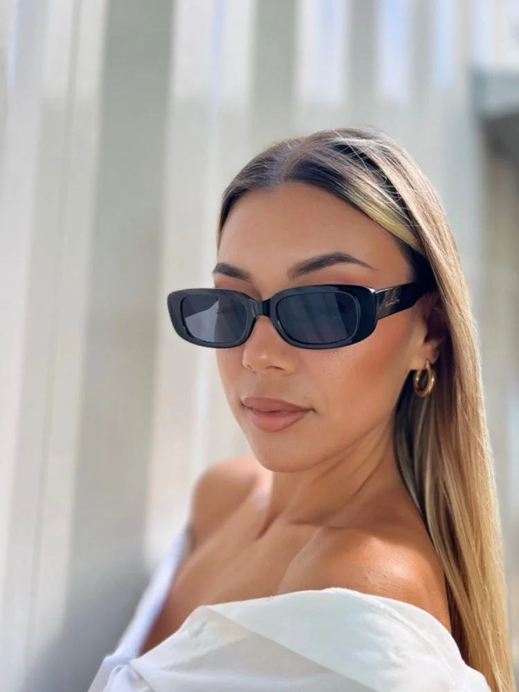 ANNAKEY MONIK BLACK SUNGLASSES