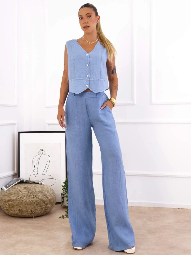 LINEN SET - HILFIGER