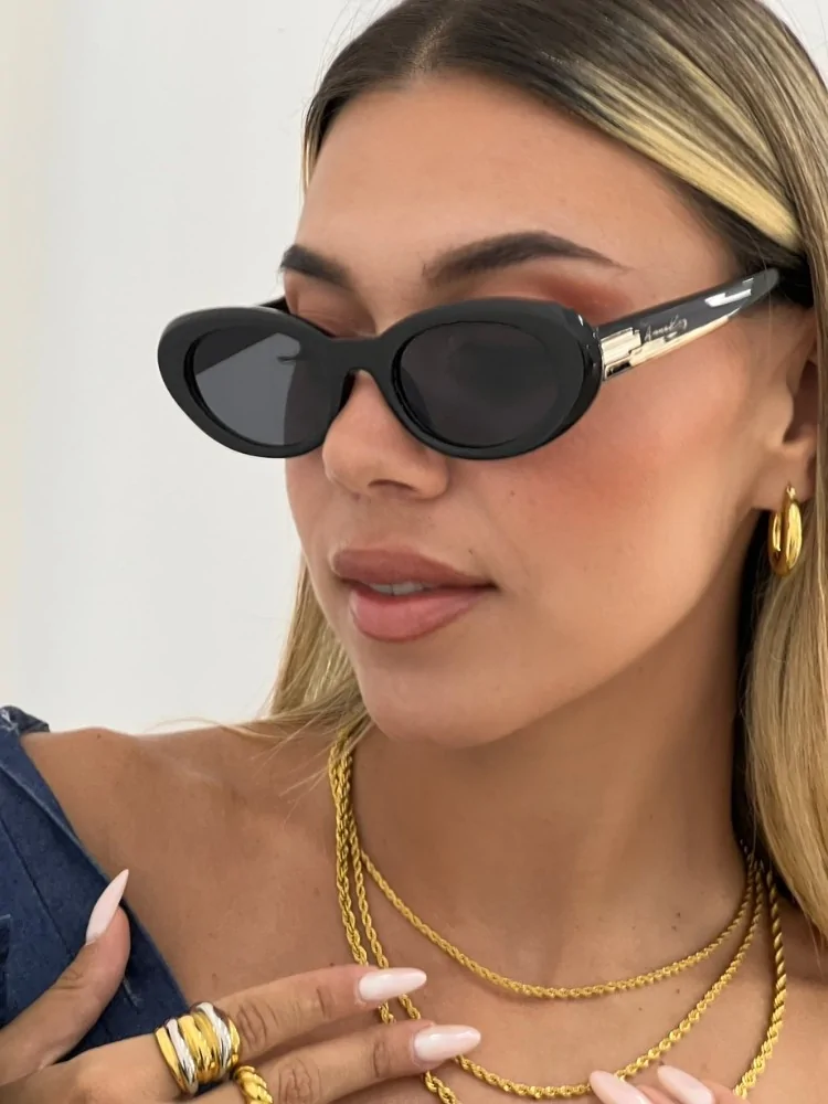ANNAKEY KIRA BLACK SUNGLASSES