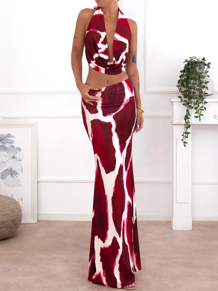 SET SKIRT WITH TOP- MELMAN