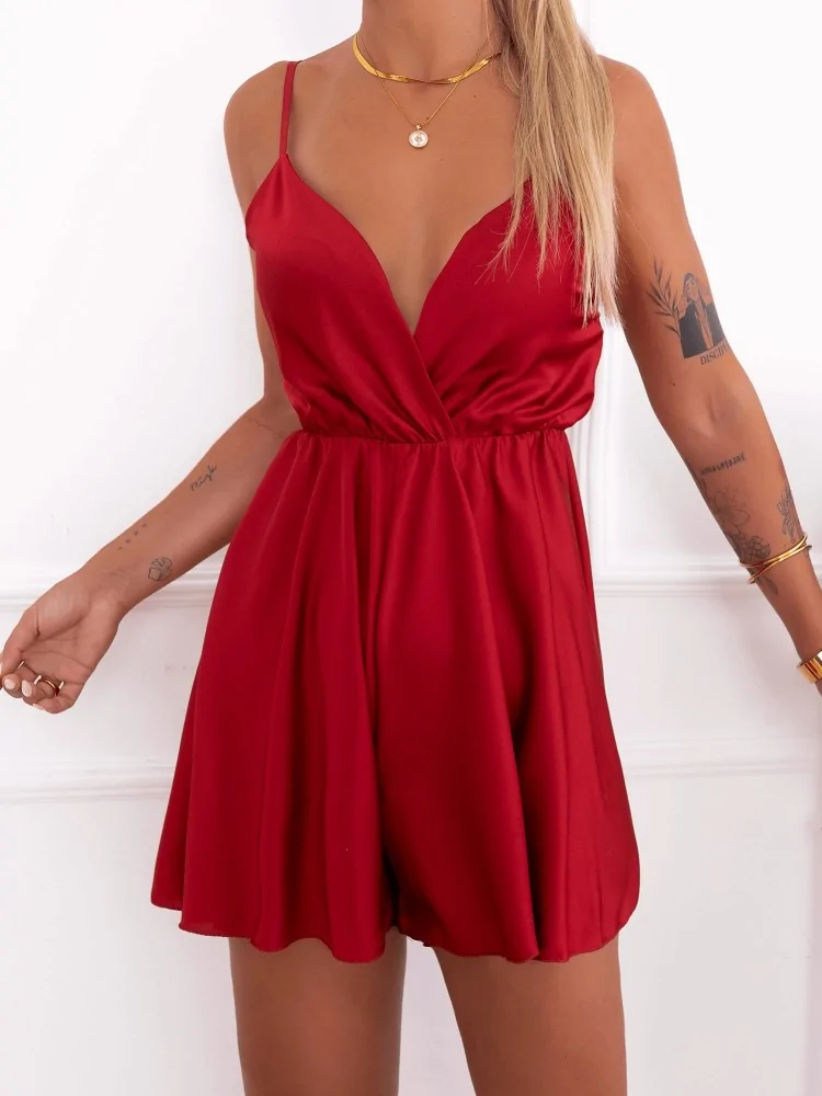 NIELSEN SATIN PLAYSUIT