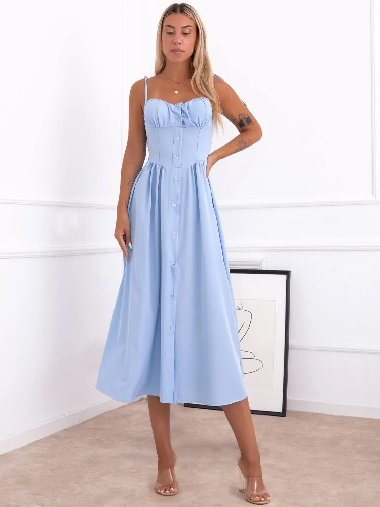 MAXI DRESS BABAY BLUE - LORENI