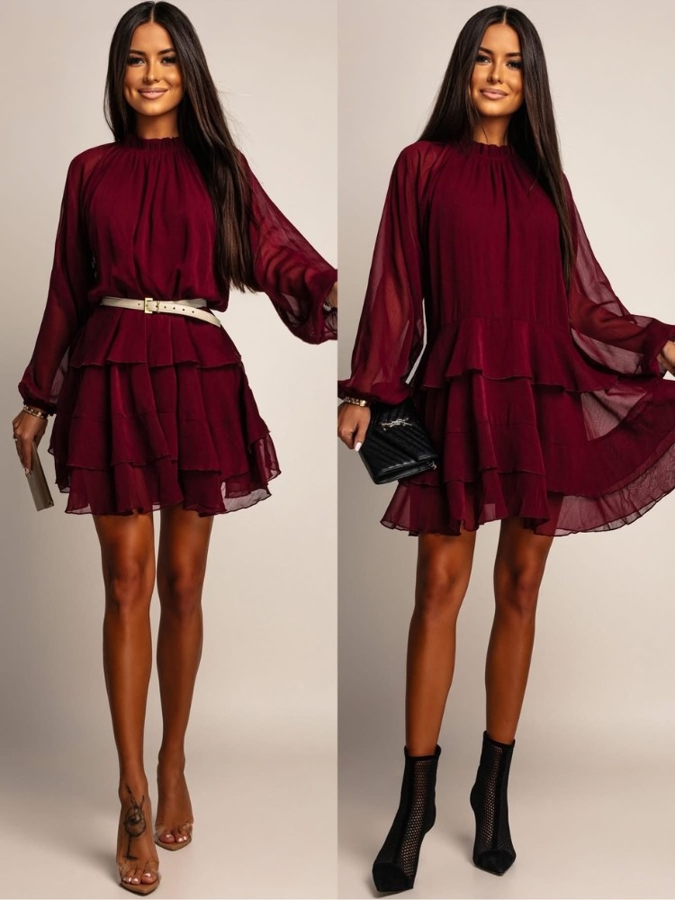 MINI DRESS - ZICZAC