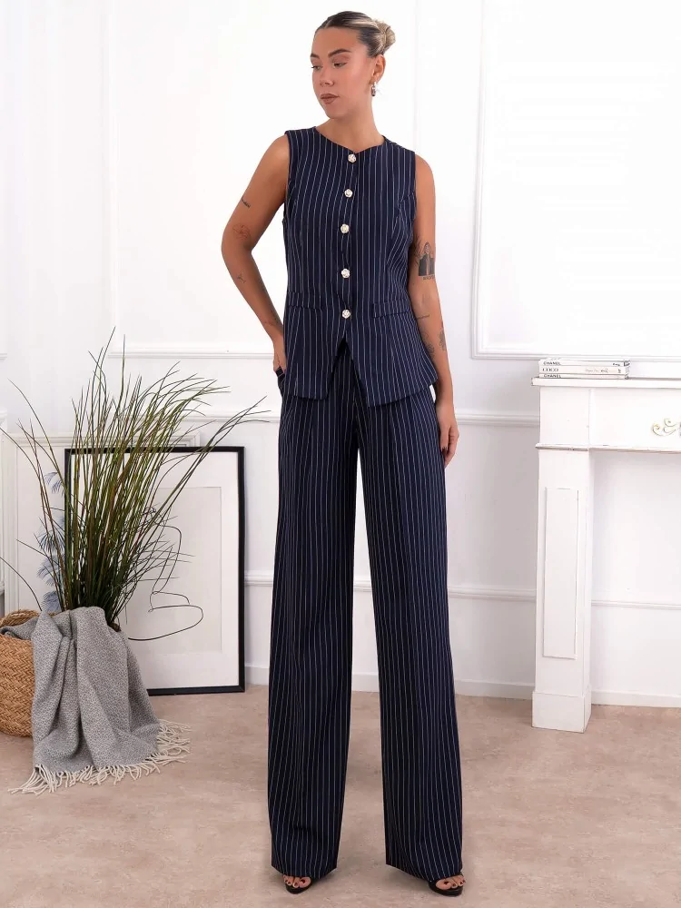 STRIPE DARK BLUE COSTUM -...