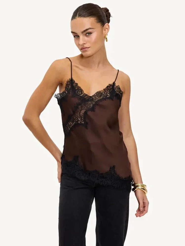 SATIN TOP - MAELIE