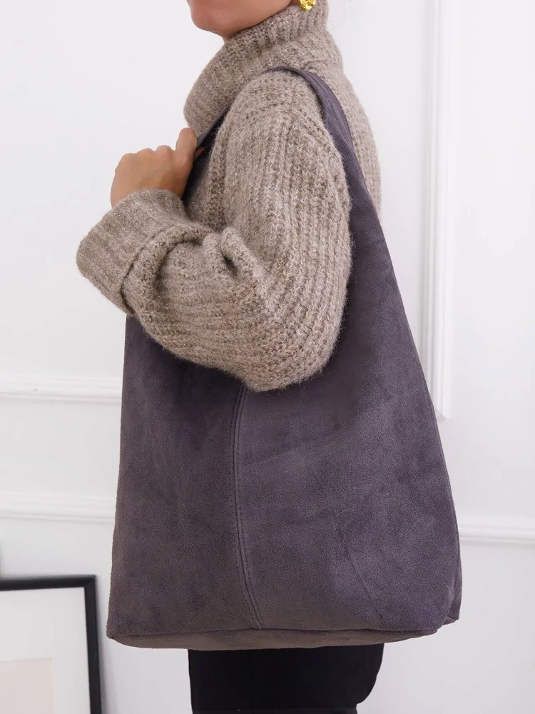 ΤΣΑΝΤΑ - FINESE SUEDE BAG