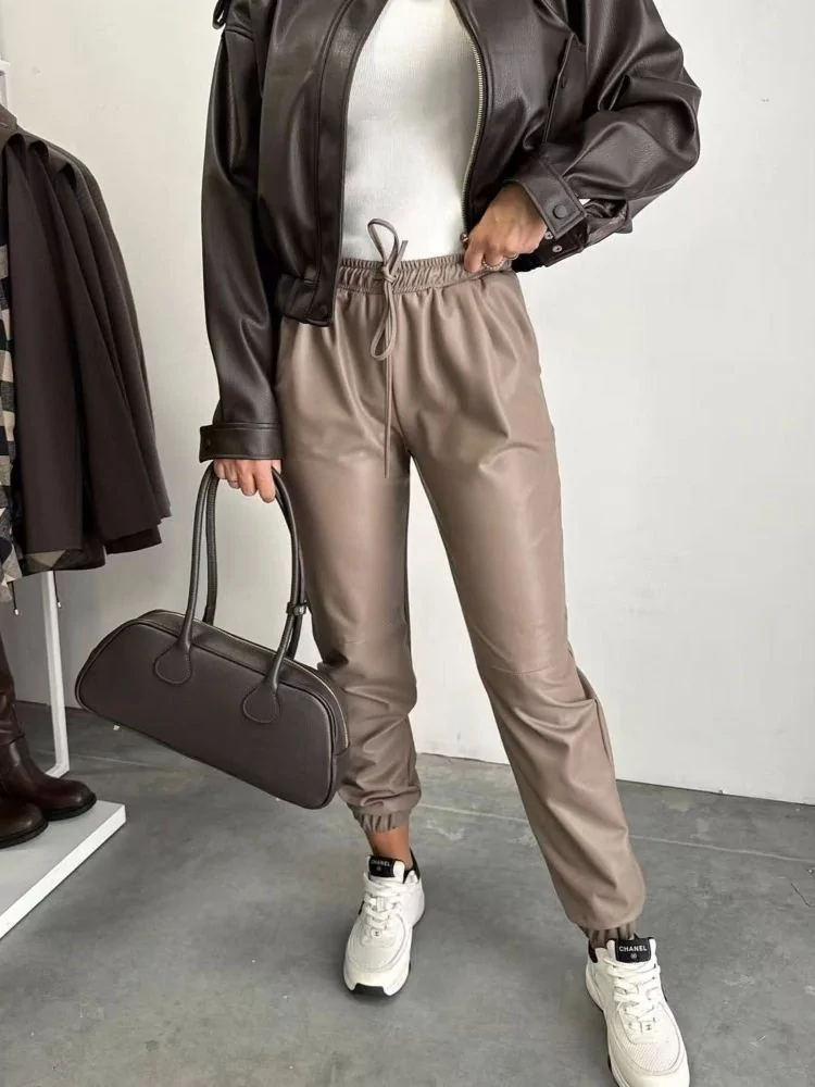 LEATHER PANTS - MIMI