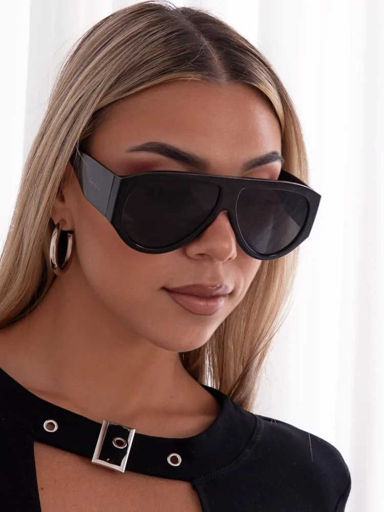 ANNAKEY STONE BLACK SUNGLASSES