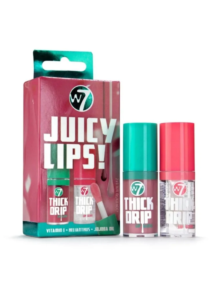 W7 GIFT SET JUICY LIPS