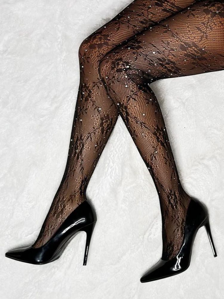 ΜΑΥΡΟ ΚΑΛΣΟΝ ΔΑΝΤΕΛΑ ΣΤΡΑΣ...