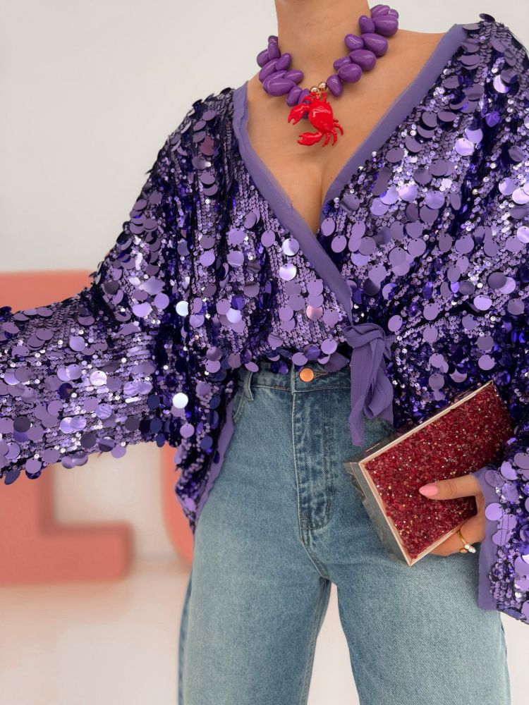 SEQUIN SHIRT - WINIKA