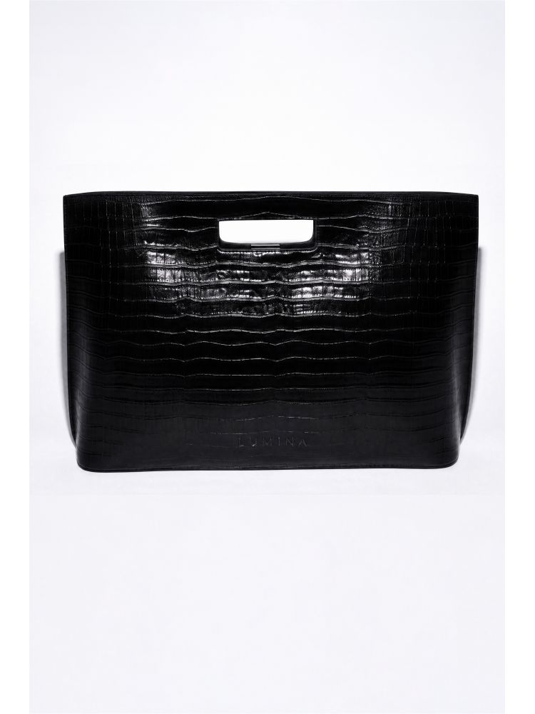 REAL LEATHER HANDBAG BY LUMINA
