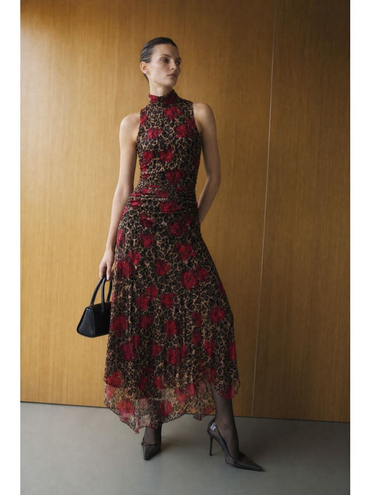 MAXI LACE FLORAL DRESS BY...