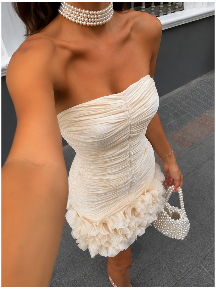 COCO CREAM DRESS