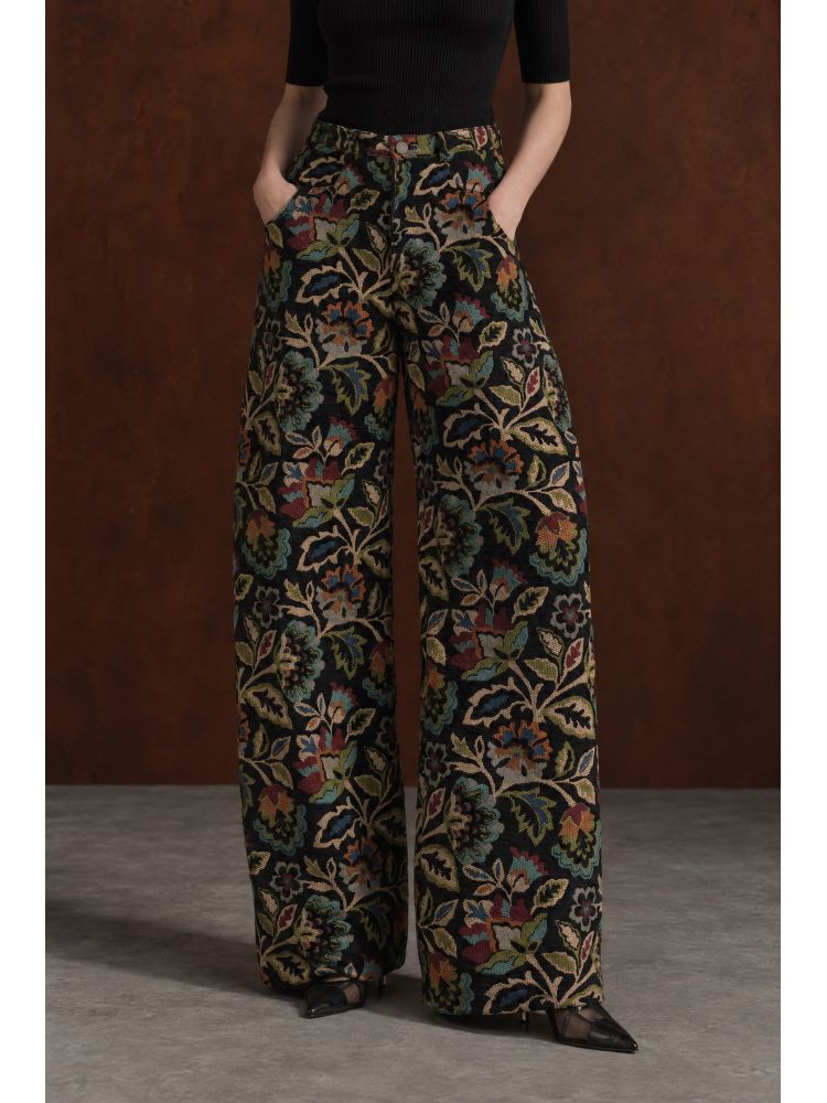 BROCADE TROUSERS BY LUMINA