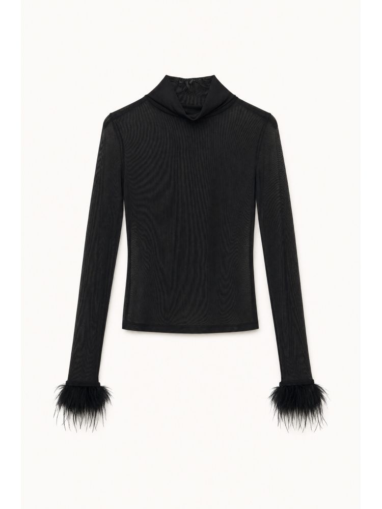 TULLE BLOUSE BY LUMINA