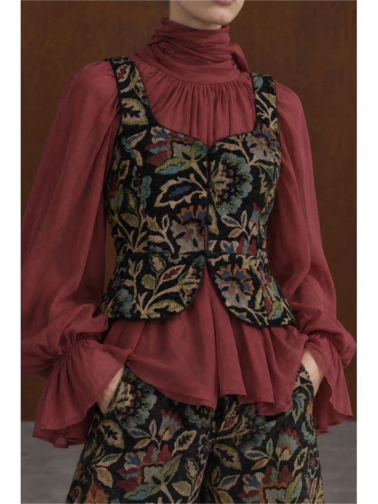 BROCADE BUSTIER BY LUMINA