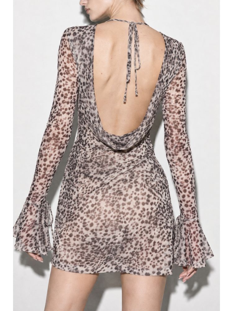 DALMATIAN MINI DRESS BY LUMINA